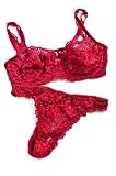 Sexy Lace Lingerie Isolated on White Background - 24