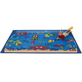 Alphabet Aquarium - Rectangle, by Carpets for Kids by Carpets for Kids