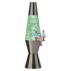 Lava Lite 1794-6 Mystical Glitter Lamp with Skins, 10-Inch, Color Phasing by 