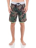 Hurley Bóxer Baño Phantom Surface 2 (Verde Camuflaje)