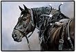 Belgian A Good Days Work Western HOME DECOR Horses Horse Doormat MAT Rug