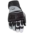 Cortech HDX Men's Textile Sports Bike Motorcycle Gloves - Silver