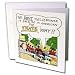 Londons Times Funny Music Cartoons - So, Bye Bye Ms. American Pie - Greeting Cards-12 Greeting Cards with envelopes