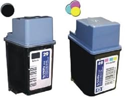 Take4Less 2-pack (B+C) HP 51629A 51649A 29 49 Remanufactured Ink Cartridges