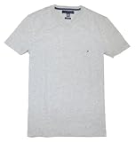 Tommy Hilfiger Men V-Neck Custom Fit Logo T-Shirt