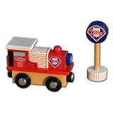 MLB Philadelphia Phillies Wood Train - Engine