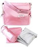 Kalencom Ozz Iridescent New Flap Bag, Pink
