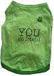 YOU GO FETCH - Green Dog Tank Shirt