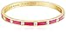 kate spade new york Set In Stone Enamel Glass Stone Hinged Bangle Bracelet