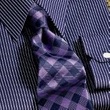 Woven Silk Tonal Textured Squares Neckwear
