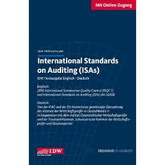 International Standards on Auditing ISA: IDW Textausgabe Englisch - Deutsch