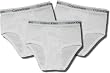 Boy's Classic White Briefs 3-pack