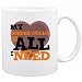 New  My Border Collie Is All I Need  Mug Dog