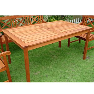 Vifah Balthazar Rectangular Table