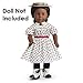 American Girl Addy's Summer Dress & Hat