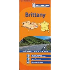 Bretagne (Michelin Regional Maps)