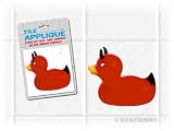 Devil Rubber Ducky Tile Sticker Applique