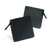 Duncan 2-Piece Square Hot Pad Set, Black