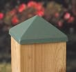 4x4 Green Metal Post Point [CAPITOL CITY LUMBER]