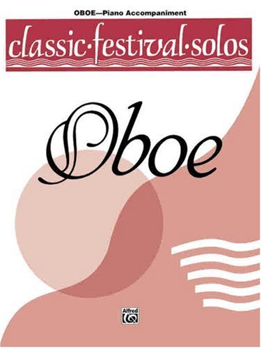 Alfred Pub Co Inc Classic Festival Solos (Oboe): Piano Acc: 1