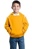 Sport-Tek Youth Pullover Hooded Sweatshirt with Contrast Color