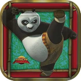 Kung Fu Panda Lunch Plates, 8ct by Rubies