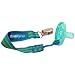 BooginHead Pacifier Holder, Blue Green Stripe