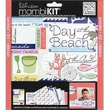 me & my BIG ideas 8-Inch by 8-Inch Scrapbook Page Kit, At the Ocean