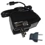 HQRP Wall AC Power Adapter for JVC GR-D290 GR-D290U GR-D290US Camcorder - (incl. USA Plug & Euro Adapter)