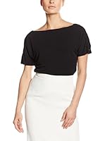 BORBONESE Camiseta Manga Corta (Negro)