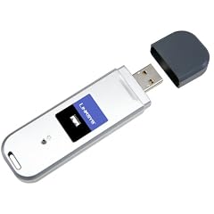 Linksys WUSB54GC-DE Compact Wireless-G USB Network Adapter Funk-LAN Adapter USB 2.4 GHz 54 Mbps
