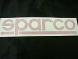 Sparco Racing Decal Sticker (New) red x2