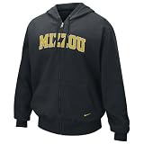 Nike Missouri Tigers Black Classic Full Zip Hoody Sweatshirt