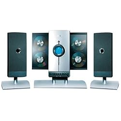 jWIN JXCD8700 4-CD/MP3 CD Vertical-Loading Hi-Fi System