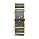 RADO Watch:Rado Women's R20788752 Integral Black Dial Ceramic Case Watch