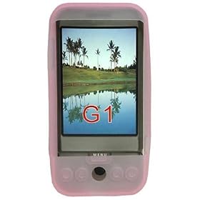 Premium Silicone Skin Case for G1 Android Google Phone Pink