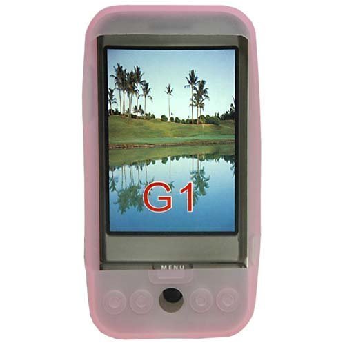 Premium Silicone Skin Case for G1 Android Google Phone Pink