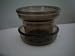 Corning Amber 2-Piece Flower Pot -- matches Vision Cookware -- 4.5" diameter at top, 3.5" tall