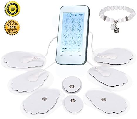 [New Version] Havenhealth Best Portable Mini 12 Modes Touch Screen Electro Magic Pain Relief Therapy Electric Impulse , Pain Relief Massage Device