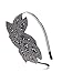 Alilang Vintage 1920s Floral Leaf Flapper Headband