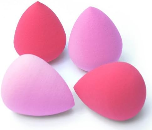 OPCC 5 Pcs Set Makeup Blender Sponges Egg/Water/Tear Drop Shaped Beauty Flawless Makeup Blender Foundation Puff Sponges - Color Random Send 1PCS Opcc Sticky Notes included