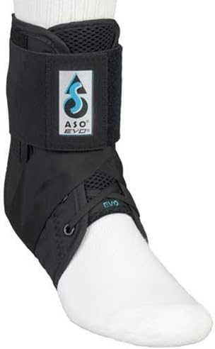 MedSpec ASO EVO Ankle Stabilizer : Black 2X-Large 15 inch - 16 inch
