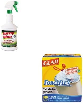 KITCOX70427ITW26832 - Value Kit - Itw Dymon Multipurpose Cleaner (ITW26832) and Glad ForceFlex Tall-Kitchen Drawstring Bags (COX70427)