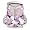 Sterling Silver Rose De France Amethyst Ring - Cushion
