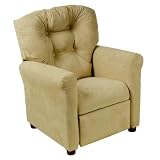 Ace Bayou 64965 Juvenile Recliner Traditional Microfiber, Brownstone