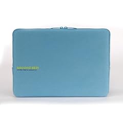Tucano Second Skin Script Microfiber-H�lle mit Displayschutztuch f�r MacBook 33,8 cm (13,3 Zoll) lichtblau