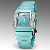 Rado Jubile Ceramic Silver Mother-of-Pearl Dial White Diamonds Women's Watch