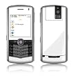 Solid State White Design VERTICAL CAMERA Original Pearl 8110/ Pearl 8100 Cell Phone Protective Skin Decal Sticker
