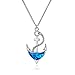 Stainless Steel Chain Nautical Anchor and Rope Necklace Pendant