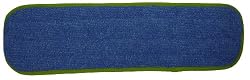 Commercial Microfiber Wet Mop Pad Refill 24 In Green 4 Pack